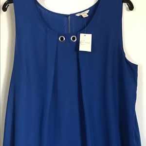 Cato - Blue Sleeveless Blouse